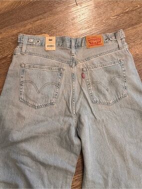 Levi’s women’s cinch waist baggy jean